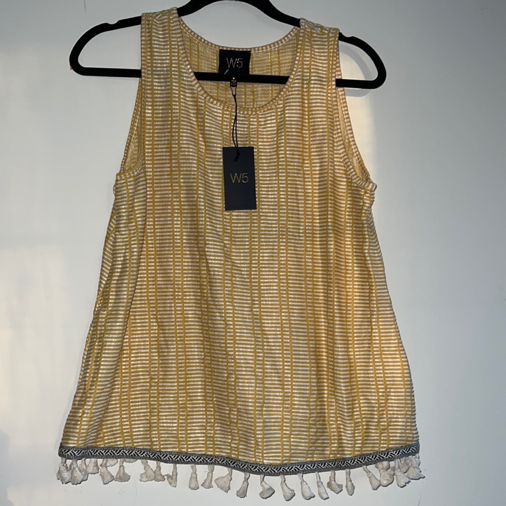 Yellow tank